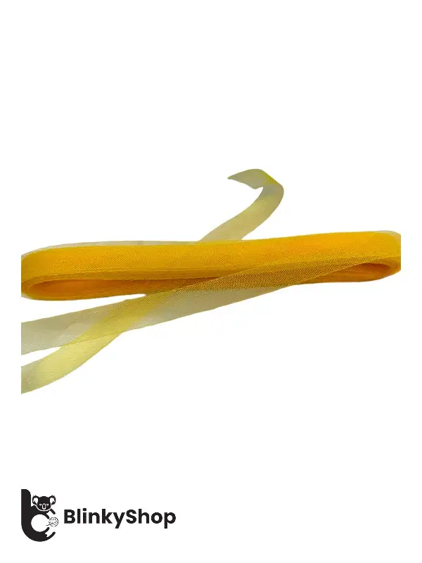 rijelina cu latimea de 2 cm galben orange