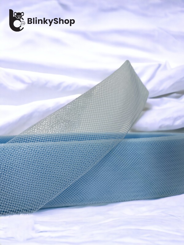 rijelina cu latimea de 4 cm bleu