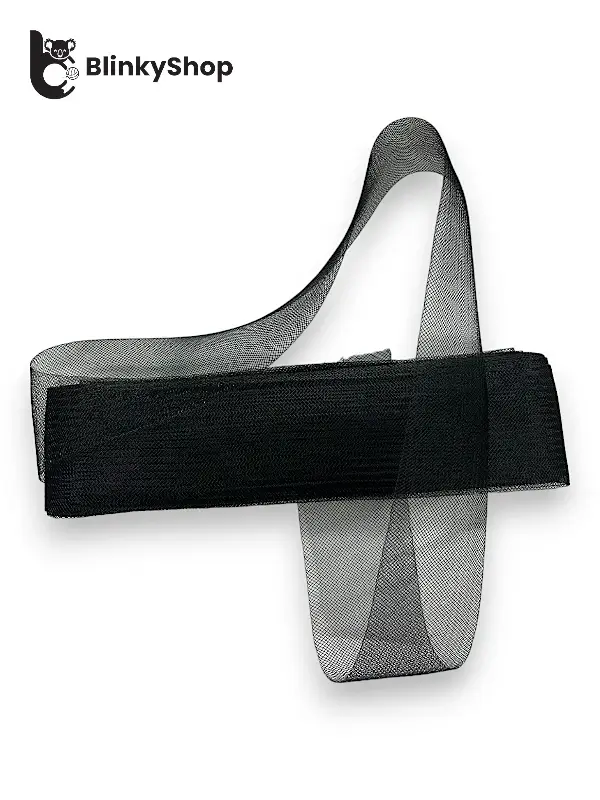 rijelina cu latimea de 6 cm negru