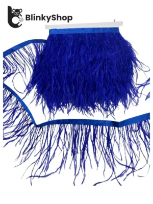 Pene Struț Albastru Royal