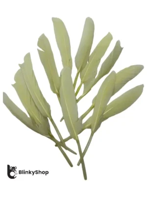 Pene porumbel individuale galben deschis