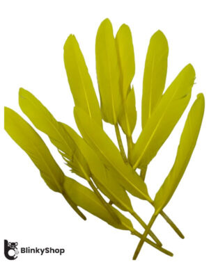 Pene porumbel individuale galbene