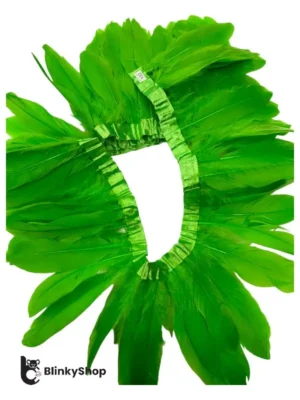 Pene porumbel banda verde aprins (2)