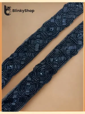 Pasmanterie Decorativa Banda Midnight