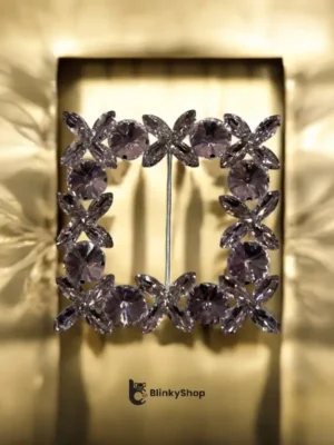 Catarame Metalice Decorative 9 cm roz