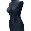 Corset pentru Rochii Negru Satin(1)