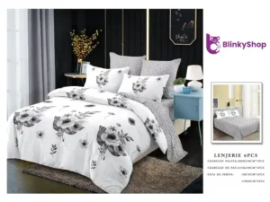 Lenjerie Finet 6 Piese N603, cu doua fete de folosire