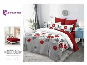 Lenjerie Finet 6 Piese N627, cu 4 fete de perna