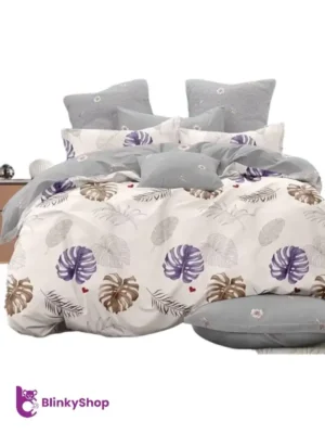 Lenjerie Finet 6 Piese cu Elastic E702, 4 fete de perna