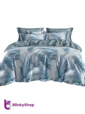 _Lenjerie Finet 6 Piese cu Elastic E707, 4 fete de perna, model stuf