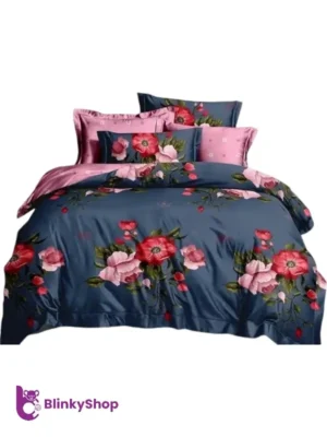 _Lenjerie Finet 6 Piese cu Elastic E717, model floral