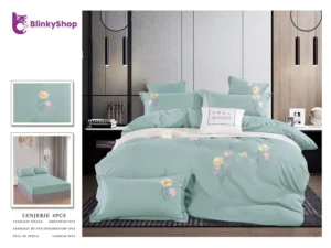 Lenjerie finet gros cu elastic G609, 4 piese ,brodata